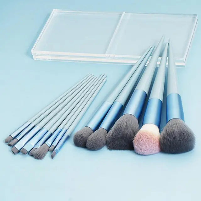 Soft Fluffy Makeup Brushes - Set of 13 Pcs