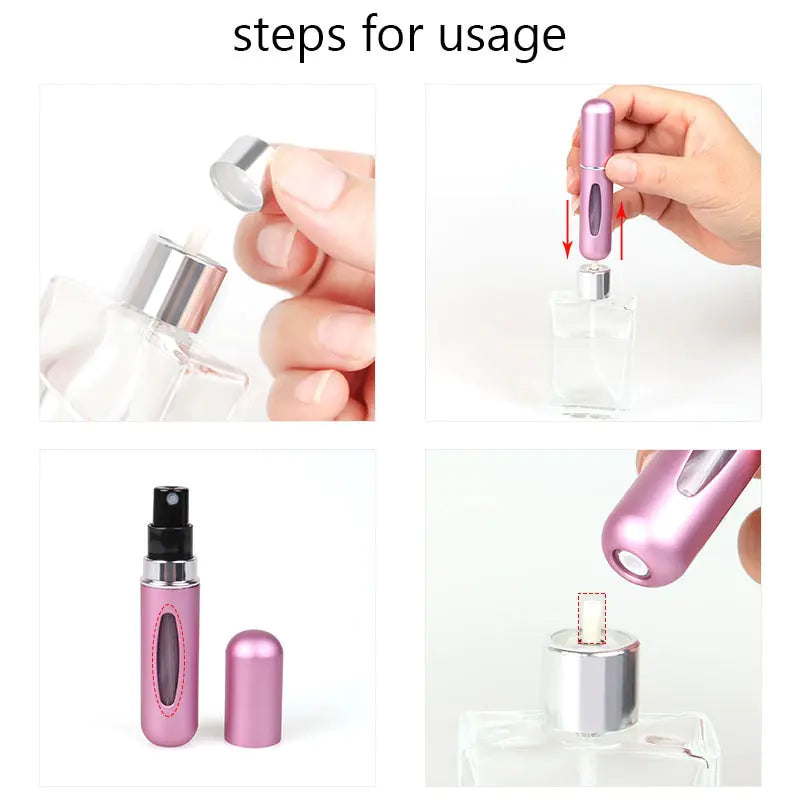 Portable Perfume Refill Spray Bottle