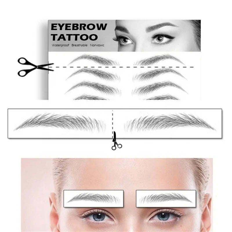 Magic False Eyebrows