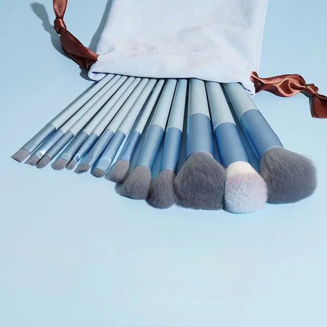 Soft Fluffy Makeup Brushes - Set of 13 Pcs