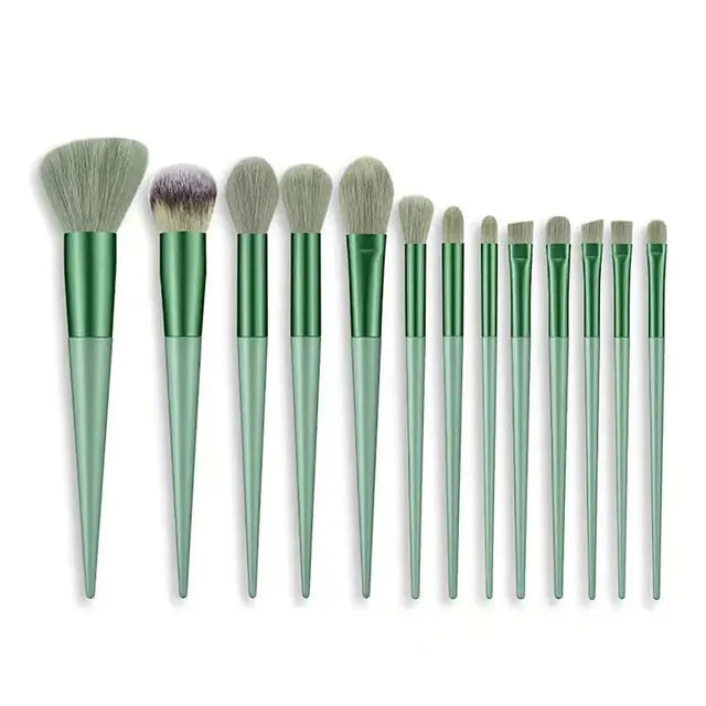 Soft Fluffy Makeup Brushes - Set of 13 Pcs