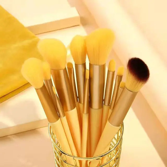 Soft Fluffy Makeup Brushes - Set of 13 Pcs